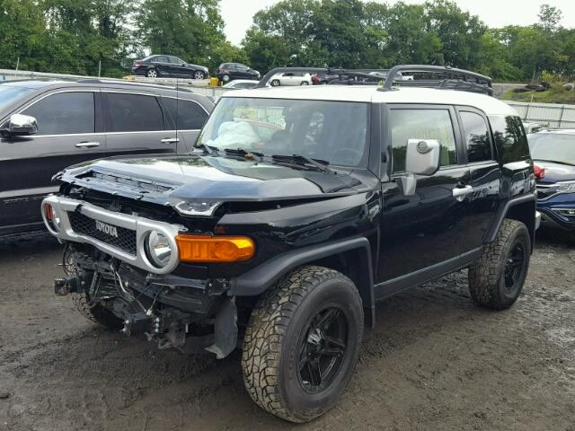 JTEBU4BFXEK201546 - 2014 TOYOTA FJ CRUISER BLACK photo 2