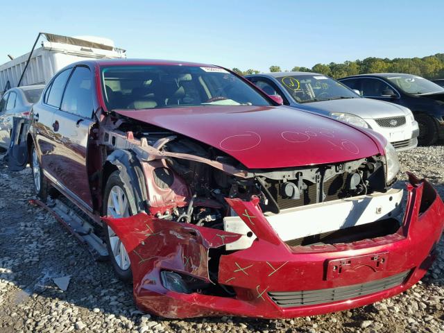 JTHCL5EFXA5006194 - 2010 LEXUS LS 460 RED photo 1