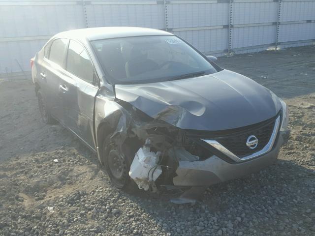 3N1AB7APXGY312056 - 2016 NISSAN SENTRA S GRAY photo 1