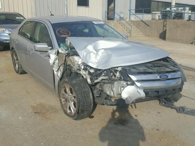 3FAHP0HG9CR187829 - 2012 FORD FUSION SE GRAY photo 1