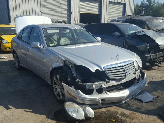 WDBUF56X77B059643 - 2007 MERCEDES-BENZ E350 SILVER photo 1