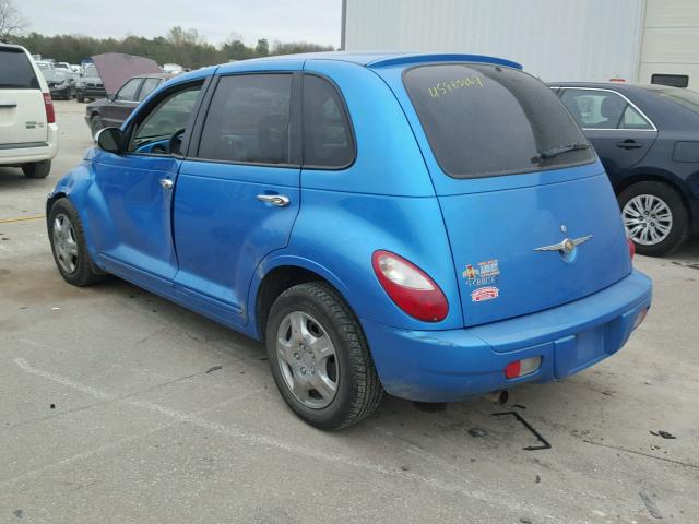 3A8FY48B08T113177 - 2008 CHRYSLER PT CRUISER BLUE photo 3