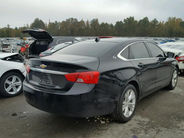 2G1115SLXE9290047 - 2014 CHEVROLET IMPALA LT BLACK photo 4