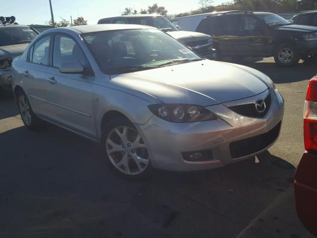 JM1BK32F381185849 - 2008 MAZDA 3 I SILVER photo 1