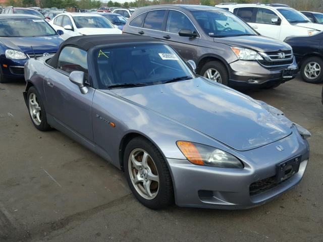 JHMAP11471T000910 - 2001 HONDA S2000 SILVER photo 1