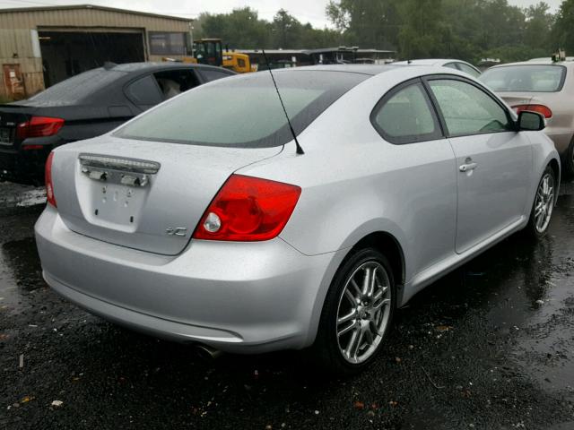 JTKDE167350015914 - 2005 TOYOTA SCION TC 银色 照片 4