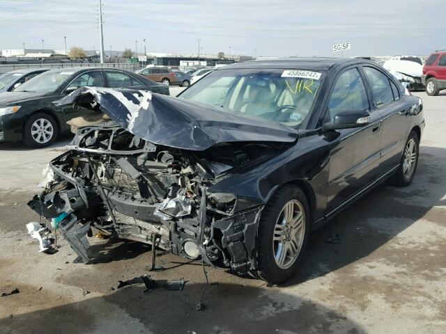 YV1RS592372616724 - 2007 VOLVO S60 2.5T BLACK photo 2