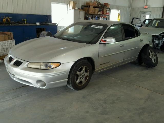 1G2WK52J51F263630 - 2001 PONTIAC GRAND PRIX SILVER photo 2