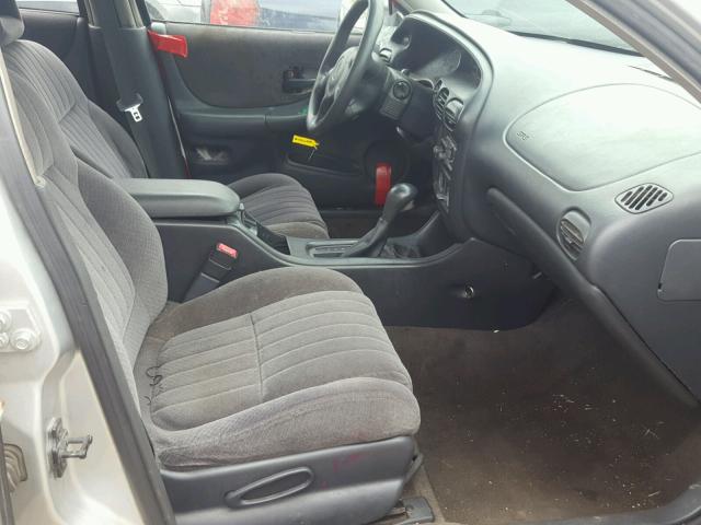 1G2WK52J51F263630 - 2001 PONTIAC GRAND PRIX SILVER photo 5