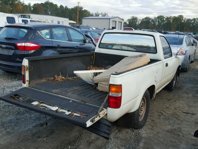 JT4RN81A1R5184511 - 1994 TOYOTA PICKUP 1/2 WHITE photo 4