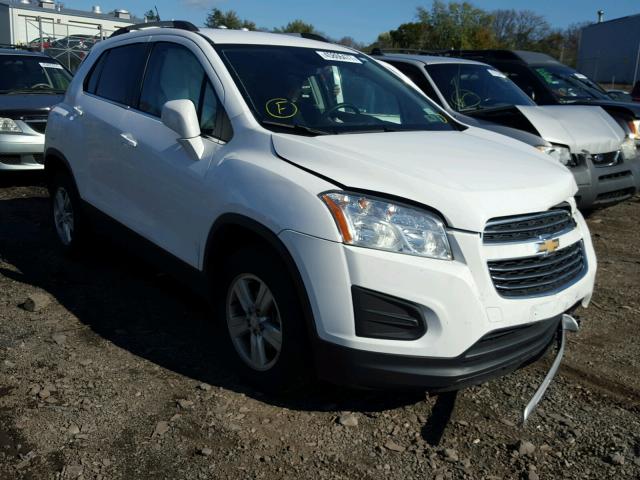 3GNCJPSB5GL169016 - 2016 CHEVROLET TRAX 1LT WHITE photo 1