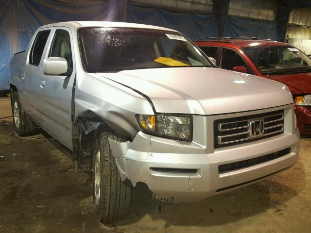 2HJYK16468H523703 - 2008 HONDA RIDGELINE SILVER photo 1