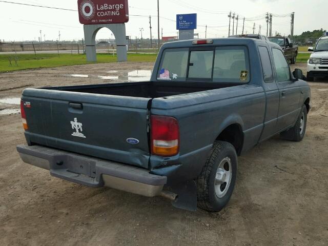 1FTCR14A1VPA91998 - 1997 FORD RANGER SUP GREEN photo 4