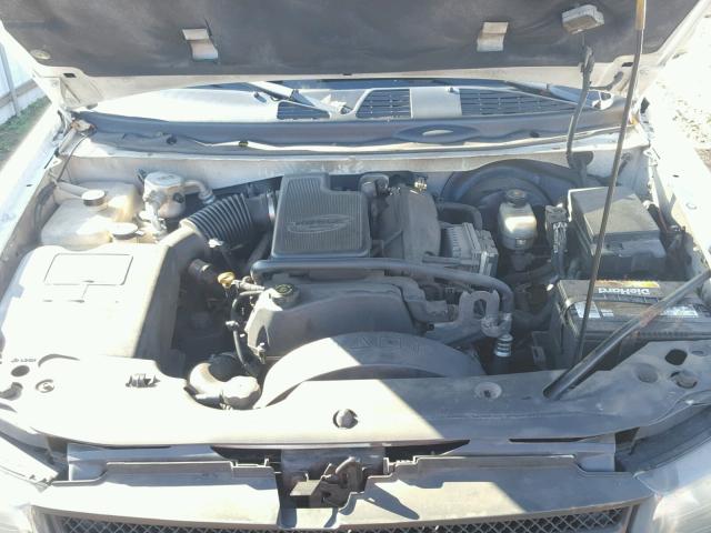 1GNDT13SX22151342 - 2002 CHEVROLET TRAILBLAZE WHITE photo 7