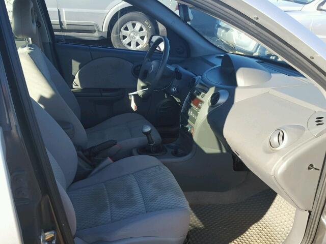 1G8AZ55FX7Z109263 - 2007 SATURN ION LEVEL SILVER photo 5