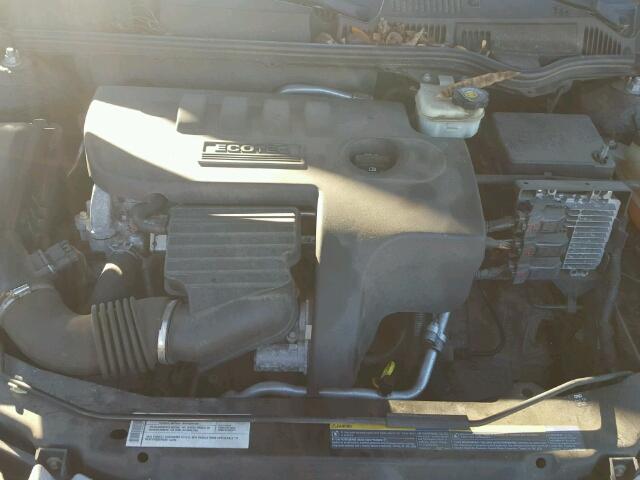 1G8AZ55FX7Z109263 - 2007 SATURN ION LEVEL SILVER photo 7
