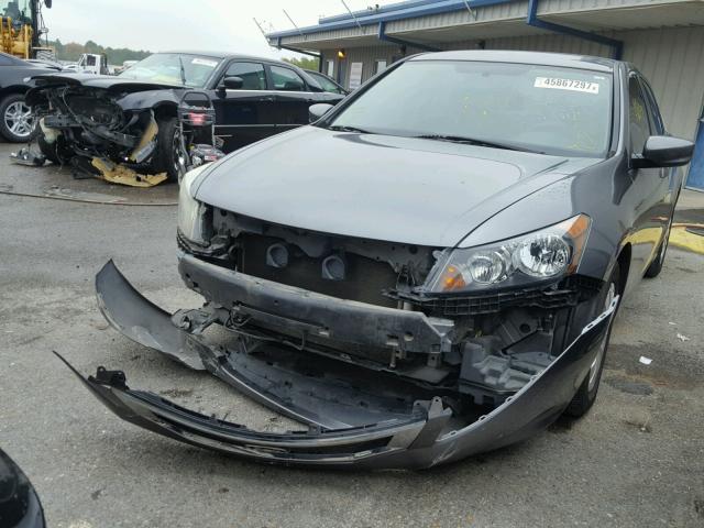 1HGCP26349A131317 - 2009 HONDA ACCORD GRAY photo 2