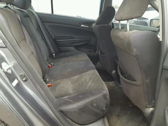 1HGCP26349A131317 - 2009 HONDA ACCORD GRAY photo 6