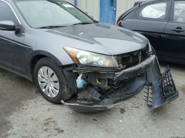 1HGCP26349A131317 - 2009 HONDA ACCORD GRAY photo 9