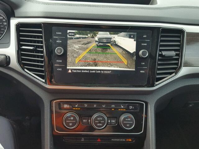 1V2ER2CAXJC513248 - 2018 VOLKSWAGEN ATLAS SEL Ağ foto 9