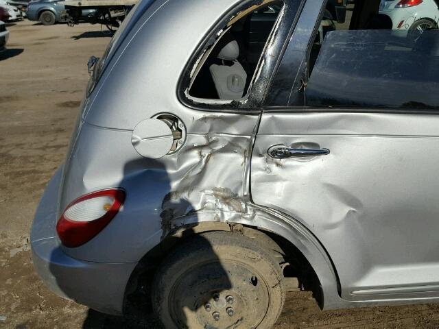 3A4FY58B56T305845 - 2006 CHRYSLER PT CRUISER SILVER photo 9