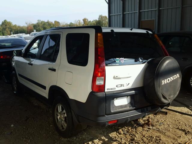 SHSRD78873U111321 - 2003 HONDA CR-V EX თეთრი ფოტო 3