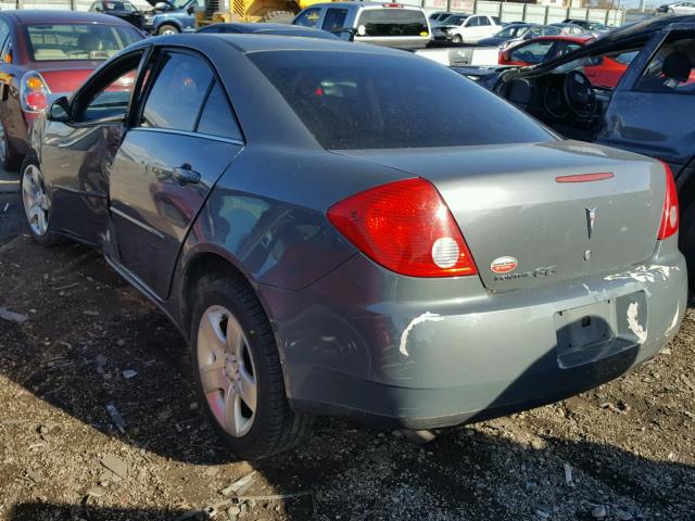1G2ZG57B984200410 - 2008 PONTIAC G6 BASE GRAY photo 3