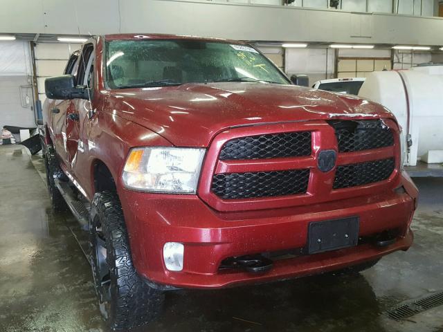 1C6RR7KT9FS689375 - 2015 RAM 1500 ST RED photo 1