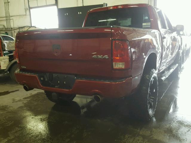 1C6RR7KT9FS689375 - 2015 RAM 1500 ST RED photo 4