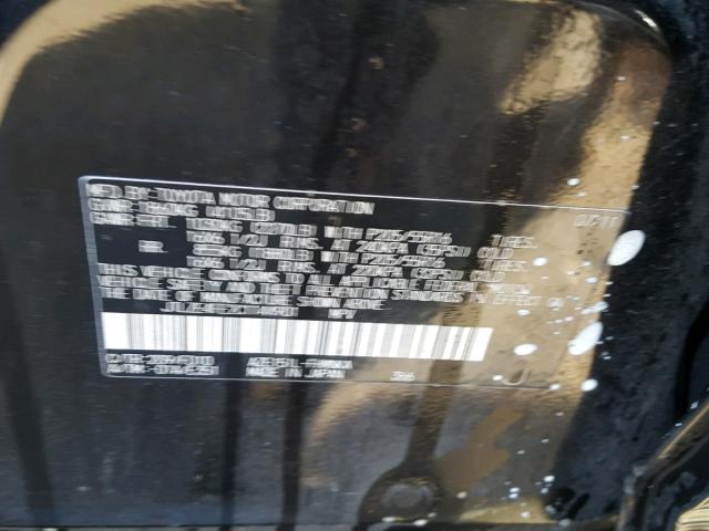 JTLZE4FE2C1144901 - 2012 TOYOTA SCION XB Қара фото 10