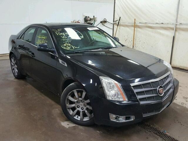 1G6DG577880181067 - 2008 CADILLAC CTS BLACK photo 1