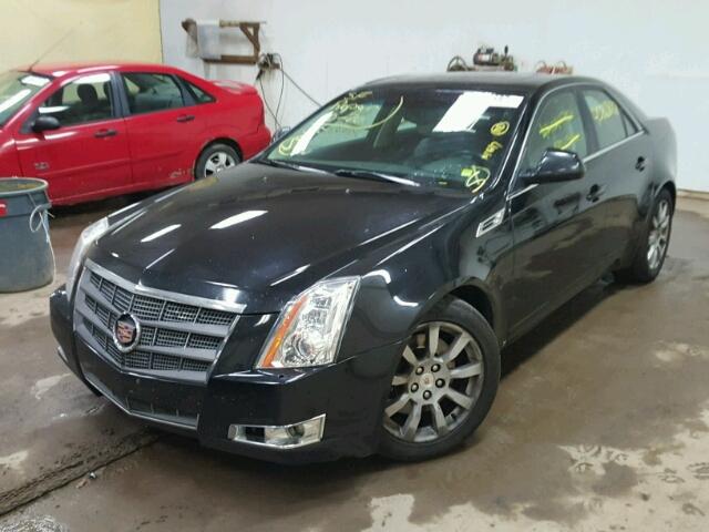 1G6DG577880181067 - 2008 CADILLAC CTS BLACK photo 2