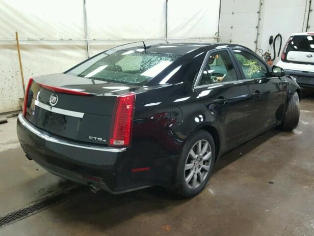 1G6DG577880181067 - 2008 CADILLAC CTS BLACK photo 4