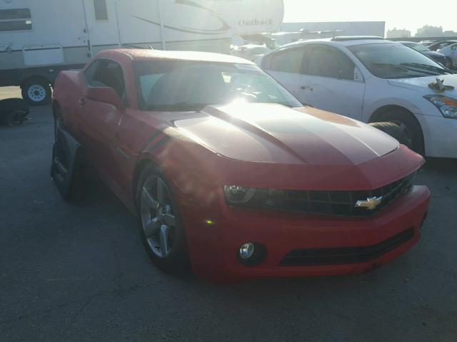 2G1FB1E38C9212497 - 2012 CHEVROLET CAMARO LT RED photo 1