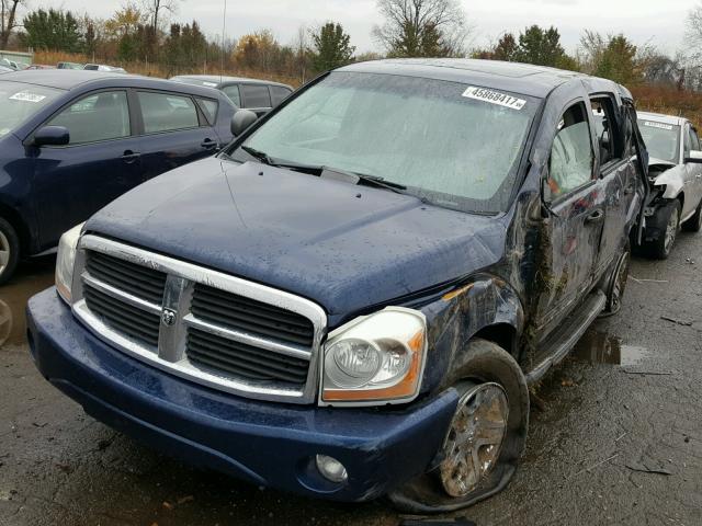 1D8HB58D35F610580 - 2005 DODGE DURANGO LI BLUE photo 2