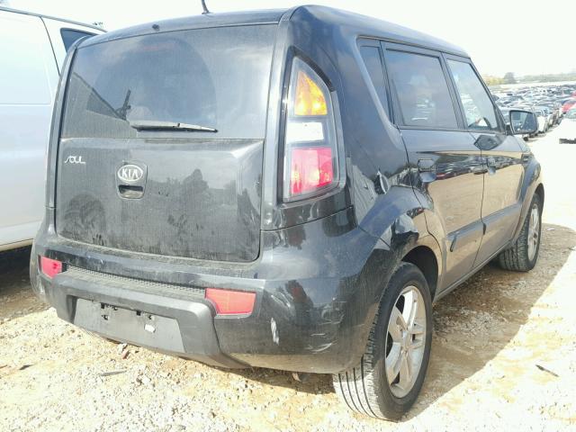 KNDJT2A28A7148977 - 2010 KIA SOUL + BLACK photo 4