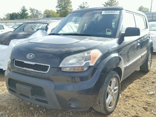 KNDJT2A28A7148977 - 2010 KIA SOUL + BLACK photo 9