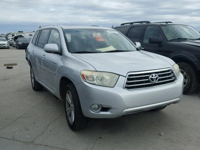 JTEDS42A092081202 - 2009 TOYOTA HIGHLANDER SILVER photo 1