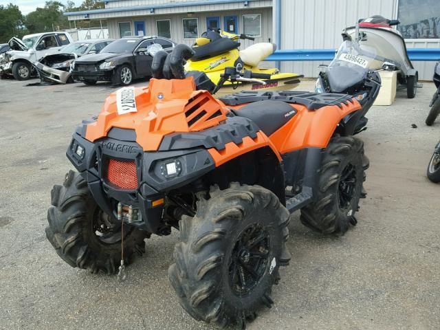4XASXN850GA252490 - 2016 POLARIS SPORTSMAN ORANGE photo 2