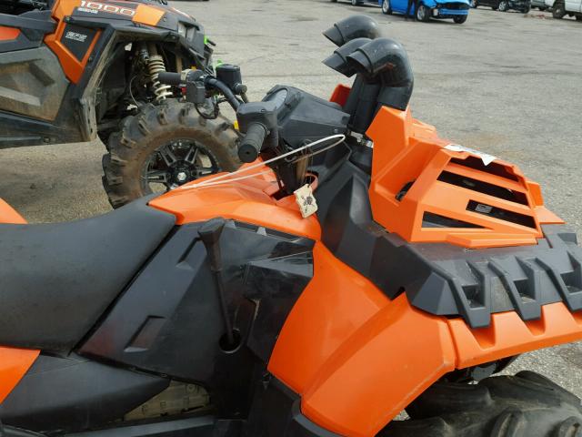 4XASXN850GA252490 - 2016 POLARIS SPORTSMAN ORANGE photo 5