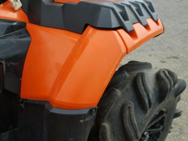 4XASXN850GA252490 - 2016 POLARIS SPORTSMAN ORANGE photo 9