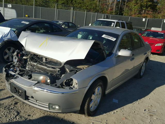 1LNHM86S84Y679145 - 2004 LINCOLN LS SILVER photo 2