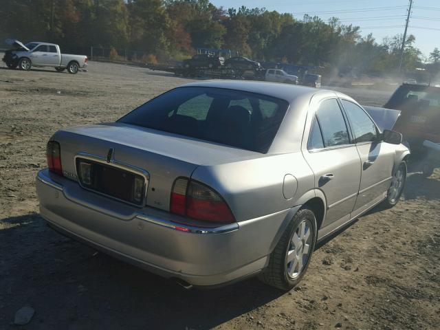 1LNHM86S84Y679145 - 2004 LINCOLN LS 银色 照片 4