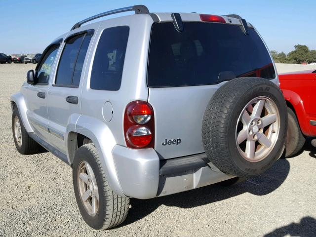 1J4GK58KX6W239700 - 2006 JEEP LIBERTY LI SILVER photo 3