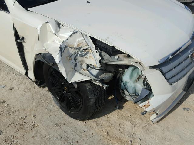 1G6DW677050179835 - 2005 CADILLAC STS WHITE photo 9