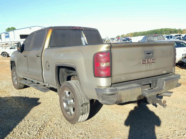 1GT12SEG5GF117418 - 2016 GMC SIERRA K25 GOLD photo 3