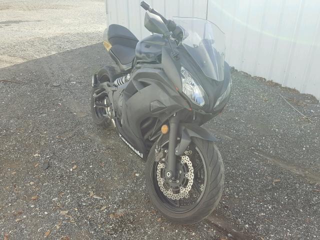 JKAEXEE13EDA15640 - 2014 KAWASAKI EX650 E BLACK photo 1