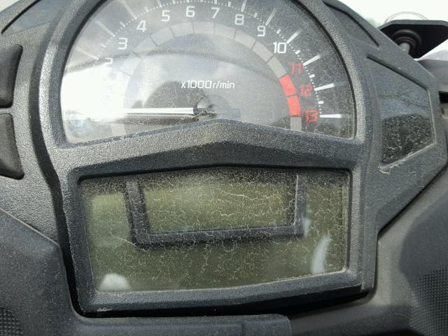 JKAEXEE13EDA15640 - 2014 KAWASAKI EX650 E BLACK photo 8