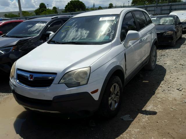 3GSCL33P28S689840 - 2008 SATURN VUE XE WHITE photo 2