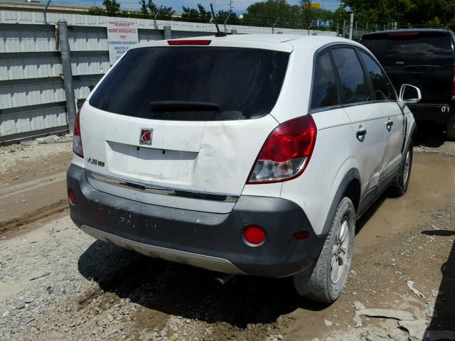 3GSCL33P28S689840 - 2008 SATURN VUE XE WHITE photo 4